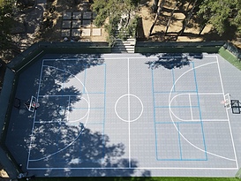 basket pickleball court