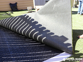ultra base panels under turf
