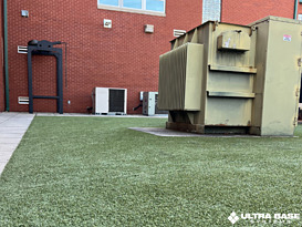 turf area for fire house
