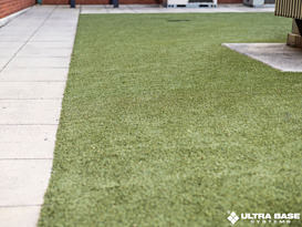 turf area for fire house